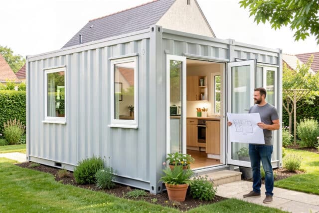 Quel plan pour une maison container