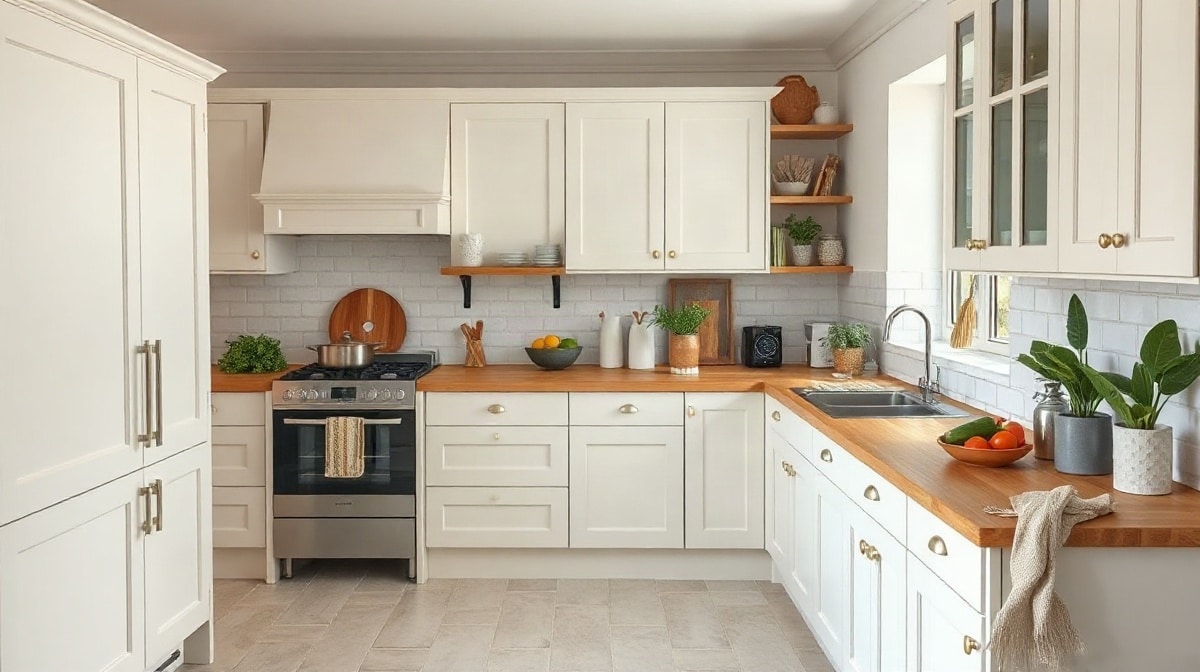 Quelles associations pour une cuisine blanche